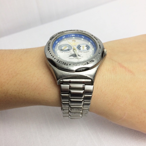 Rip Curl Tide System/Moon Phase Watch - All Steel - Picture 8 of 8